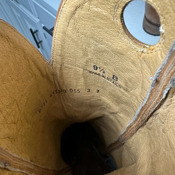 Idyllwind Western Cowboy Boots Tan Leather Embroidered Cowgirl Women’s 9.5B - Picture 10 of 10